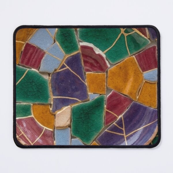 Item preview, Kintsugi Tile Dish Art - Japanese Catchall & Entryway Decor designed and sold by Purrfecta.