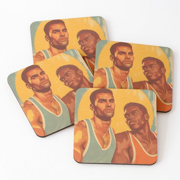 Item preview, Retro Men in Undershirts Homoerotic Art designed and sold by Seduction-art.