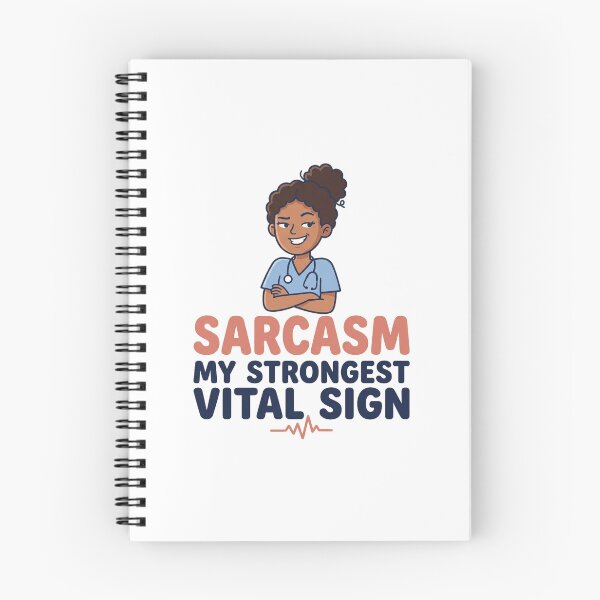 Item preview, Funny Nurse Shirt - Sarcasm My Strongest Vital Sign designed and sold by Harlo.co.