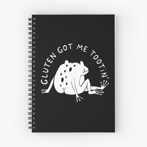 Item preview, Gluten Got Me Tootin’ Funny Frog Fart Meme designed and sold by artworkathome.