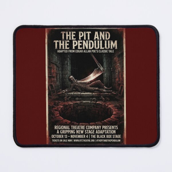 Item preview, Theatrical Poster for Edgar Allan Poe's The Pit and the Pendulum designed and sold by Halifaxartguy.