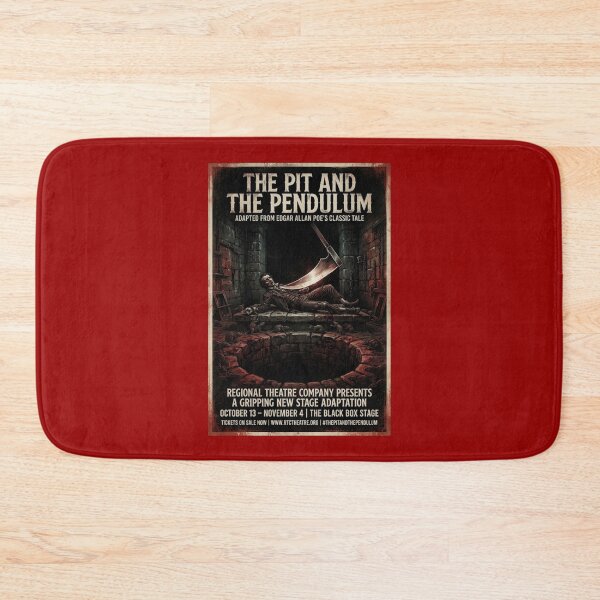 Item preview, Theatrical Poster for Edgar Allan Poe's The Pit and the Pendulum designed and sold by Halifaxartguy.