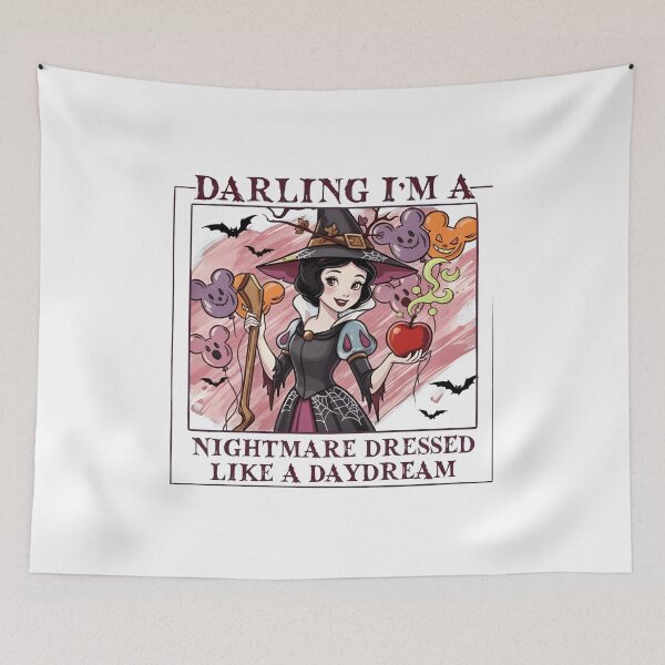 Item preview, Gothic Halloween Witch Princess Nightmare Dream Artwork designed and sold by MichaelAr62068.
