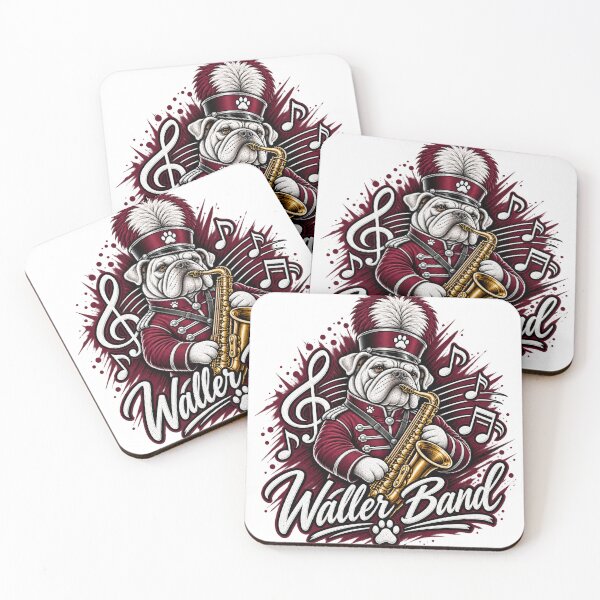 Item preview, ? Waller Band Bulldog – Saxophone Design designed and sold by ShopMAMAKIN.
