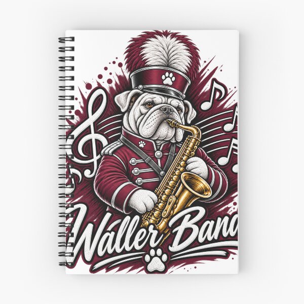 Item preview, ? Waller Band Bulldog – Saxophone Design designed and sold by ShopMAMAKIN.