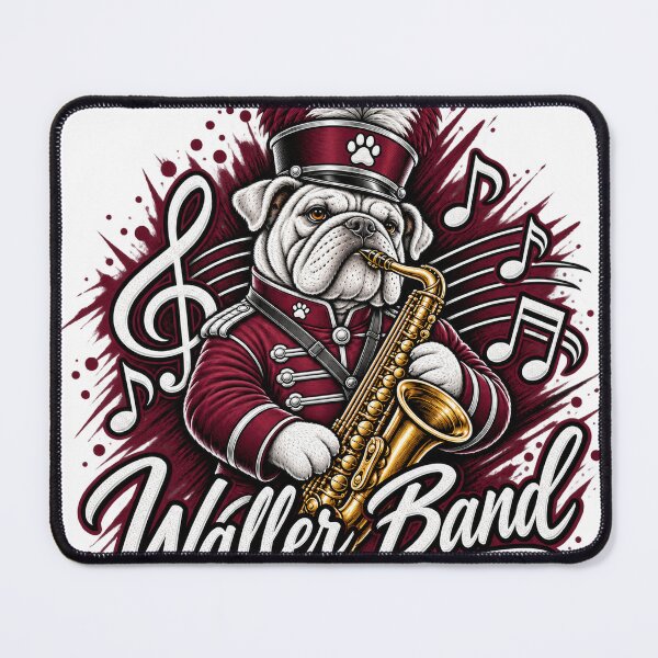 Item preview, ? Waller Band Bulldog – Saxophone Design designed and sold by ShopMAMAKIN.