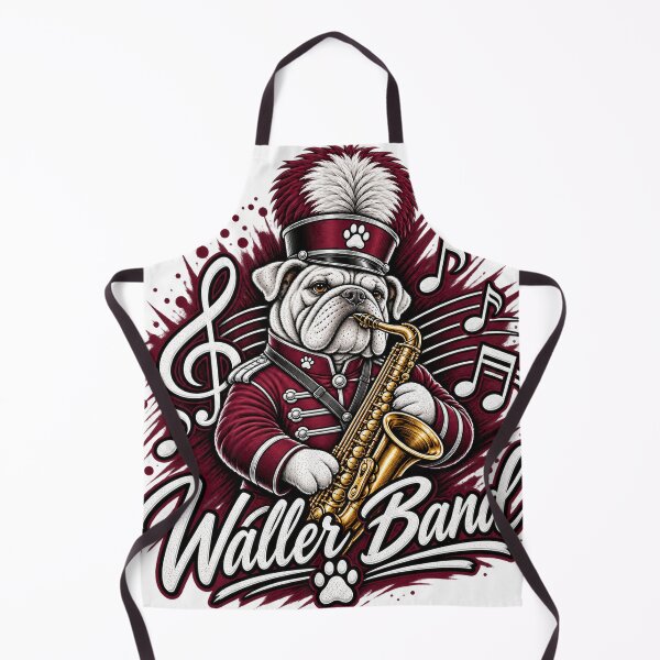 Item preview, ? Waller Band Bulldog – Saxophone Design designed and sold by ShopMAMAKIN.
