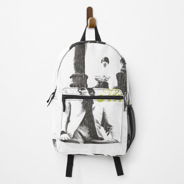 Item preview, Distressed Yellow Script Five Musician Silhouette designed and sold by kjanedesigns ⭐ ⭐ ⭐ ⭐ ⭐.