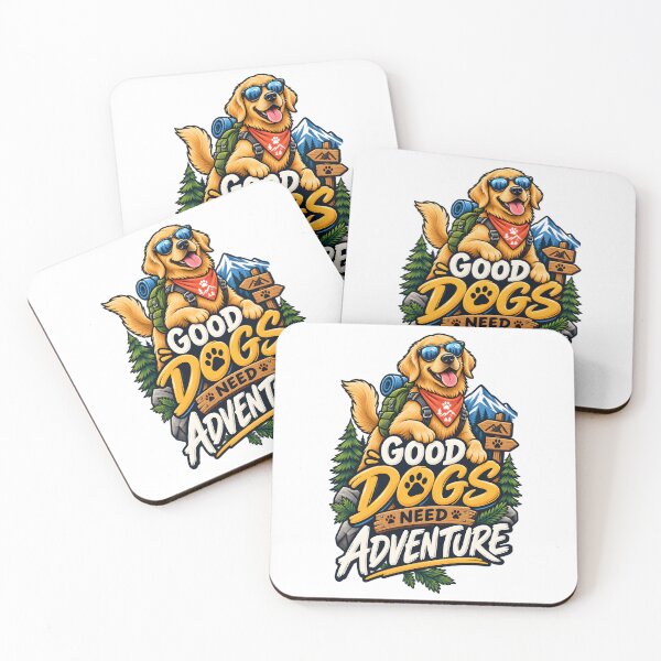 Item preview, Good Dogs Need Adventure designed and sold by Ahsacom.