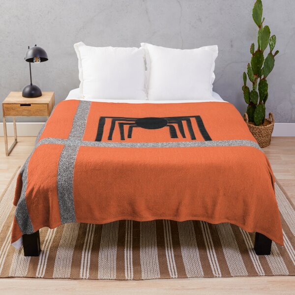 Item preview, Geometric Spider Design Black and Orange designed and sold by Kristy Carpenter.