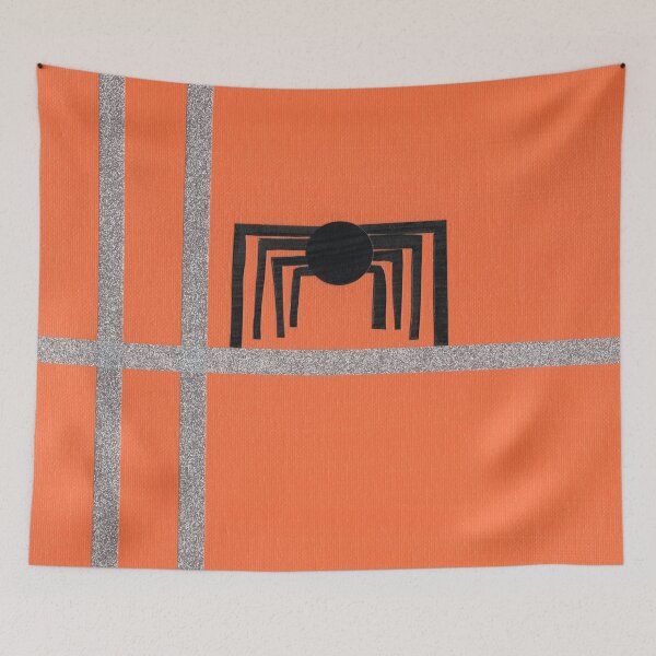 Item preview, Geometric Spider Design Black and Orange designed and sold by Kristy Carpenter.