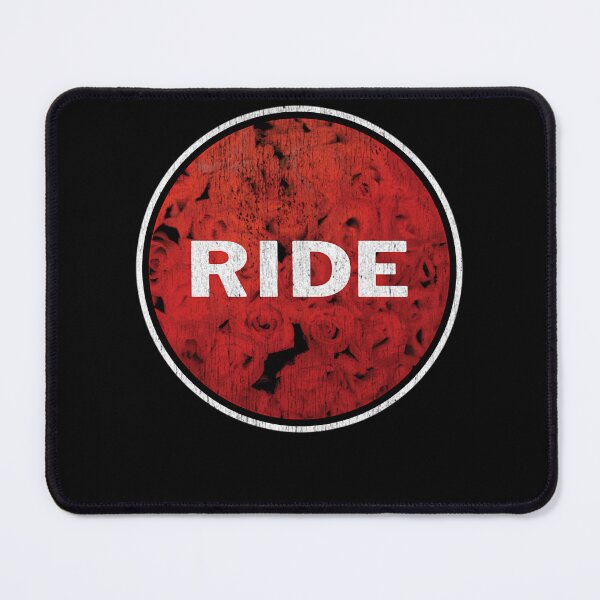Item preview, White Block Letters Circular Red Floral Pattern designed and sold by RunThere.