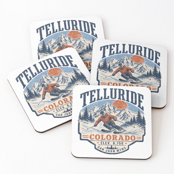 Item preview, Telluride Colorado Snow Skiing Shirt designed and sold by gotops12.