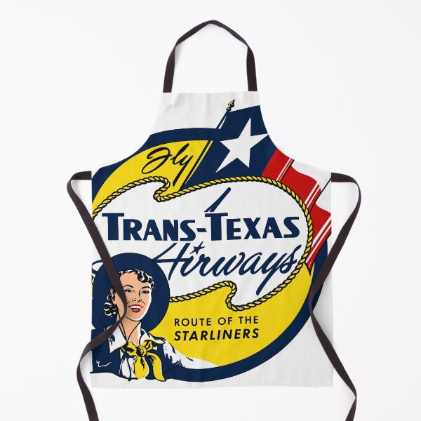 Item preview, Trans-Texas Airways Retro Logo – Route of the Starliners Vintage Airline Design designed and sold by RetroAviation.