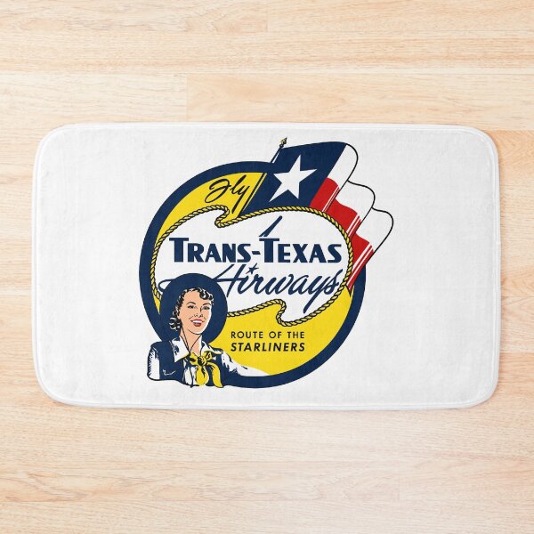 Item preview, Trans-Texas Airways Retro Logo – Route of the Starliners Vintage Airline Design designed and sold by RetroAviation.