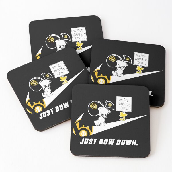 Item preview, Snoopy Milwaukee Brewers Just bow Down designed and sold by Ayoyoyoya.