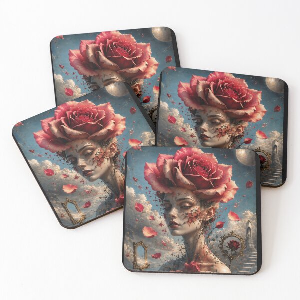 Item preview, Rose personified in a surreal universe designed and sold by Axokris.