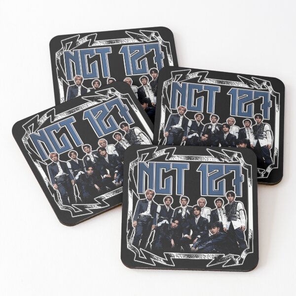 Item preview, NCT 127 K-Pop Boy Group Futuristic Y2K Seoul Street Style designed and sold by Ivaoyer.