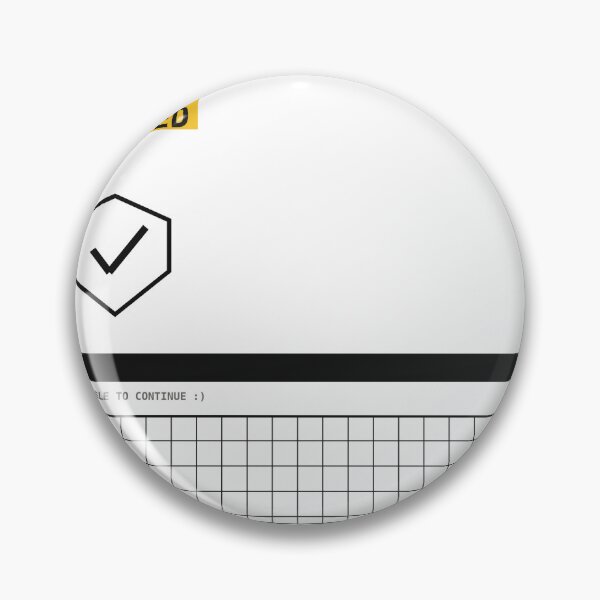 Item preview, Adblocker Detected Never Sticker designed and sold by PlusScanner.