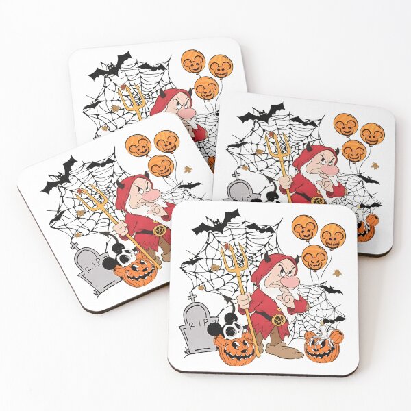 Item preview, Spooky Halloween Devil Gnome Pumpkin Party Illustration designed and sold by DonaldCur41428.