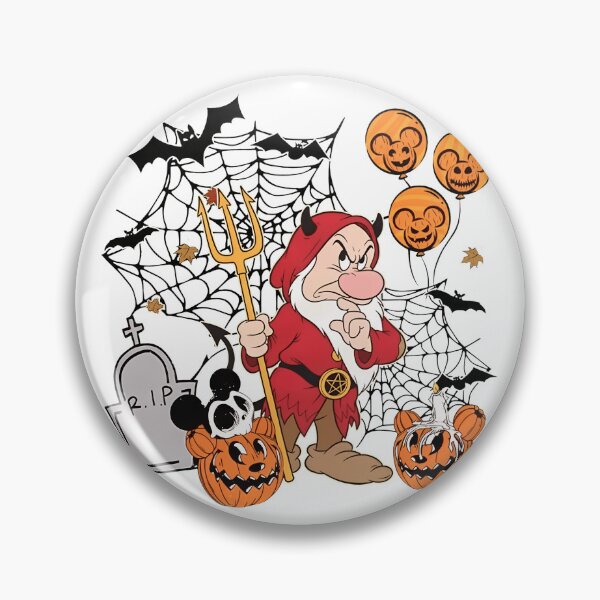 Item preview, Spooky Halloween Devil Gnome Pumpkin Party Illustration designed and sold by DonaldCur41428.