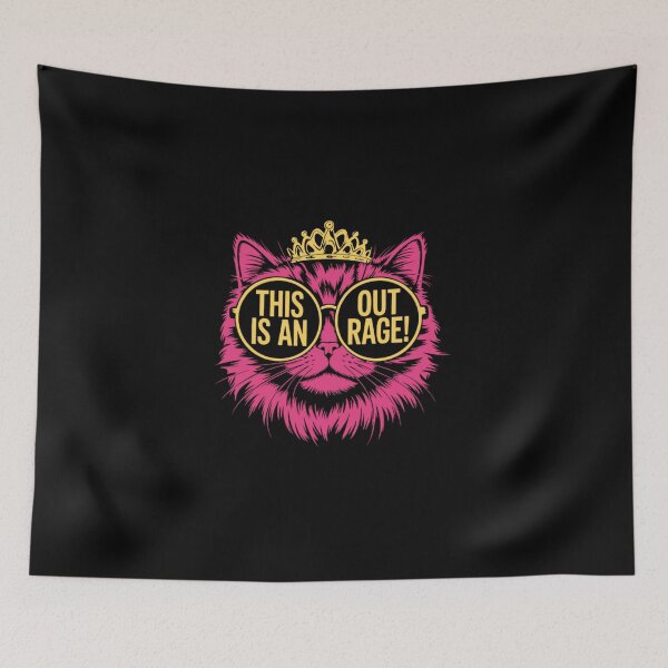 Item preview, Retro Vintage This Is An Outrage designed and sold by RealZack Arcov.