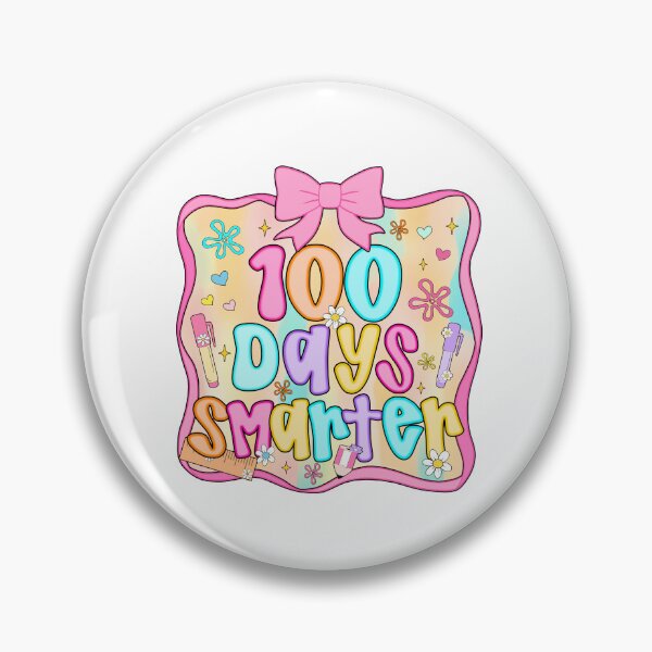 Item preview, 100 Days Smarter Pastel School Celebration Design designed and sold by varin-studio.