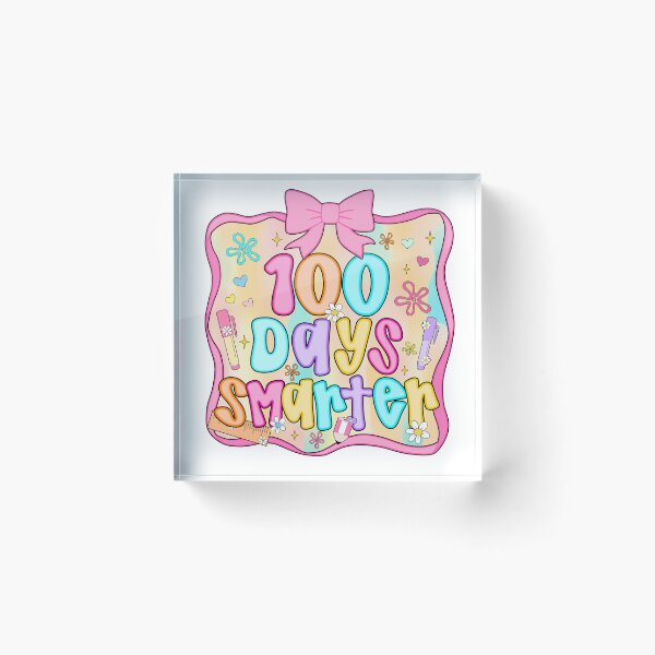 Item preview, 100 Days Smarter Pastel School Celebration Design designed and sold by varin-studio.