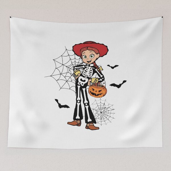 Item preview, Cute Skeleton Girl Halloween Costume With Pumpkin Basket designed and sold by Christine79163.