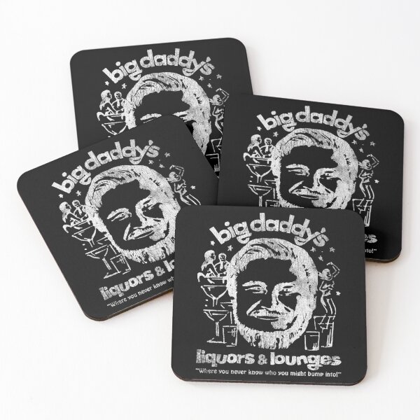 Item preview, Bearded Man Face Illustration Cocktails Dancing Figures designed and sold by RunThere.