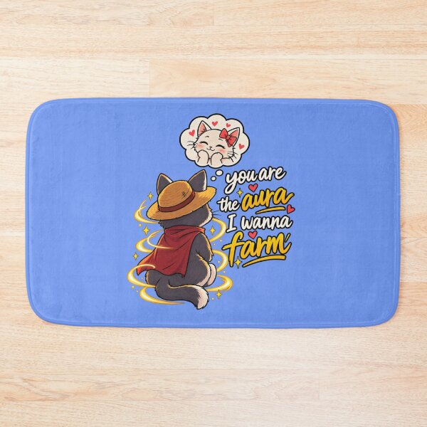 Item preview, You Are the Aura I Wanna Farm – Romantic Cat Aura Farming designed and sold by RaulWeirdAndFun.