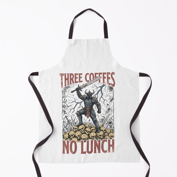 Item preview, Three Coffees No Lunch designed and sold by fresh-sole-co.
