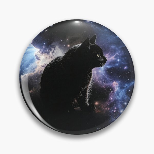 Item preview, Cosmic pattern cat nebula space designed and sold by Mystic-Art-2.