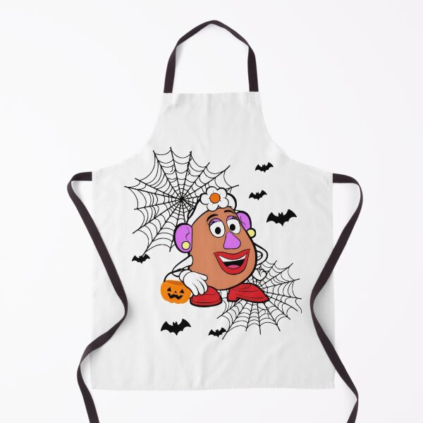 Item preview, Cute Halloween Potato Character With Spiderwebs And Bats designed and sold by Christine79163.
