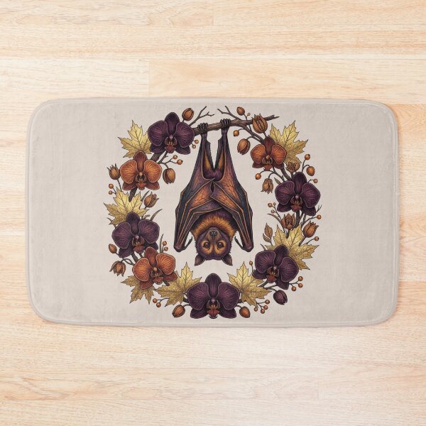 Item preview, Autumn Halloween Flying Fox Bat  designed and sold by BirdsnStuff.