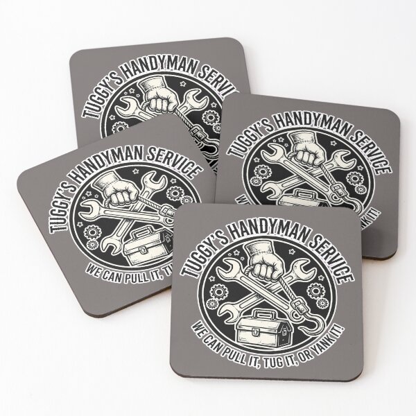 Item preview, Tuggy's Handyman Services Funny Handyman Logo designed and sold by Fort Chiswell Trading Company.