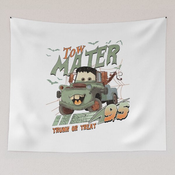 Item preview, Spooky Monster Tow Truck Halloween Trunk Or Treat Design designed and sold by SandraHar35596.