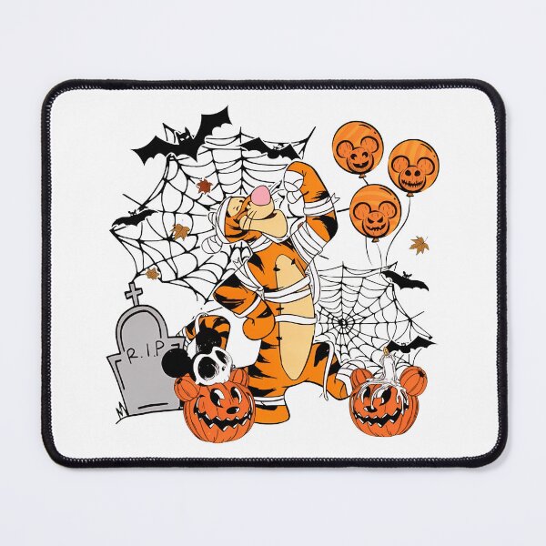 Item preview, Spooky Halloween Tiger Mummy Pumpkin Party Illustration designed and sold by RyanPerki88178.