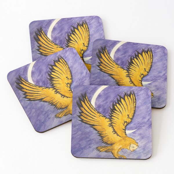Item preview, Nocturnal Bosch Global aSpirit Owl designed and sold by Joananature.