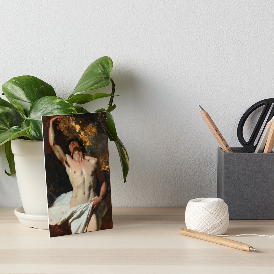 Item preview, Art Board Print designed and sold by Seduction-art.
