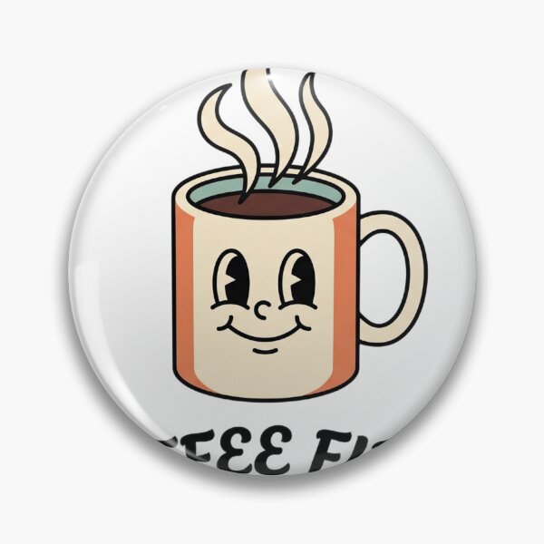 Item preview, Retro Coffee First Cute Mug designed and sold by larbimalki.