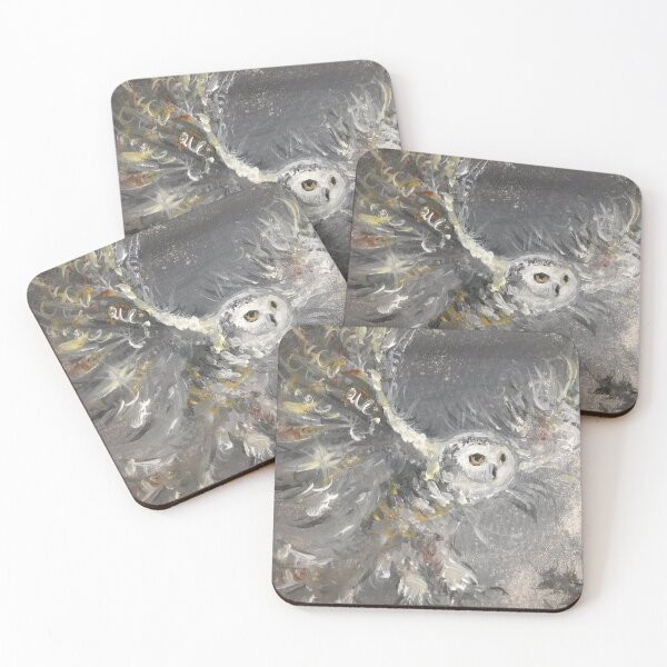 Item preview, Crimson Bosch Global Feather Owl designed and sold by Joananature.