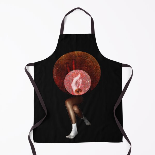 Item preview, Surrealist Collage with Crossed Legs - Vintage Circular Conceptual Art designed and sold by MAMA.art.Rio <Marsailhe_Milward>.