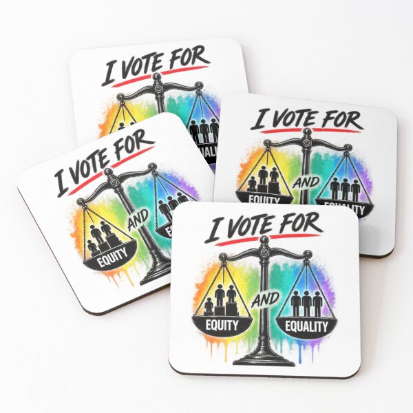 Item preview, I vote for equity and equality designed and sold by WordyDreams.