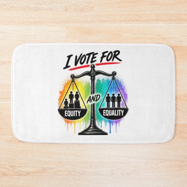 Item preview, I vote for equity and equality designed and sold by WordyDreams.