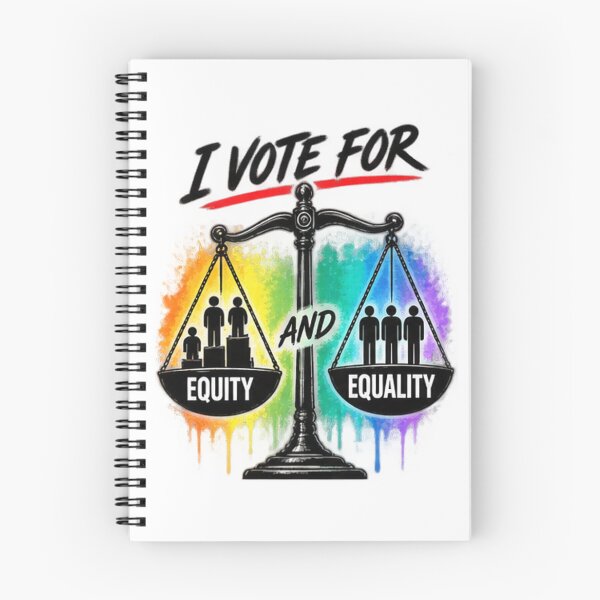 Item preview, I vote for equity and equality designed and sold by WordyDreams.