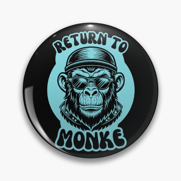 Item preview, Return to Monke, Reject Humanity Meme designed and sold by InkyGenies.