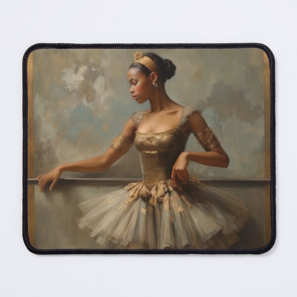 Item preview, Elegant Black Ballerina | Vintage Ballet Art designed and sold by GSizzle1.
