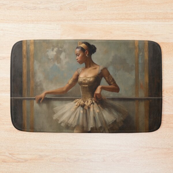 Item preview, Elegant Black Ballerina | Vintage Ballet Art designed and sold by GSizzle1.