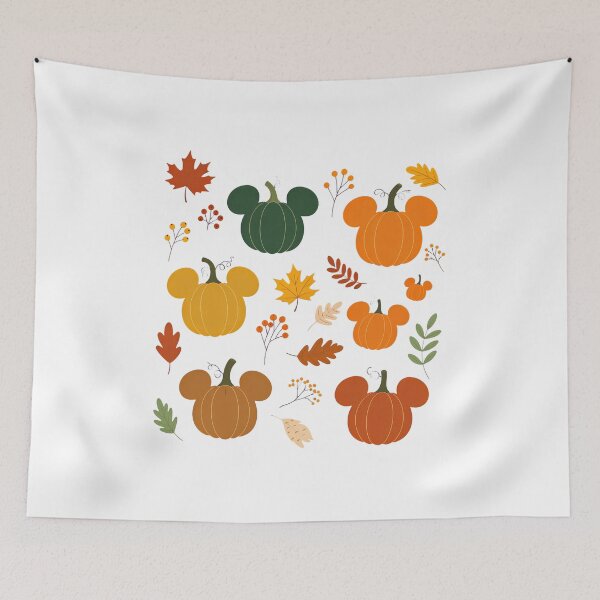 Item preview, Cute Autumn Pumpkin Mickey Inspired Fall Harvest Pattern designed and sold by Christoph50508.